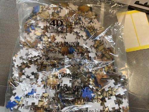 Rome 4d puzzle Brand New