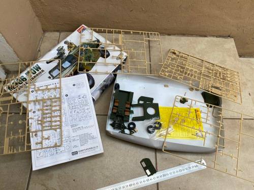 Mass Tow Missile Carrier - parts for model - cheap