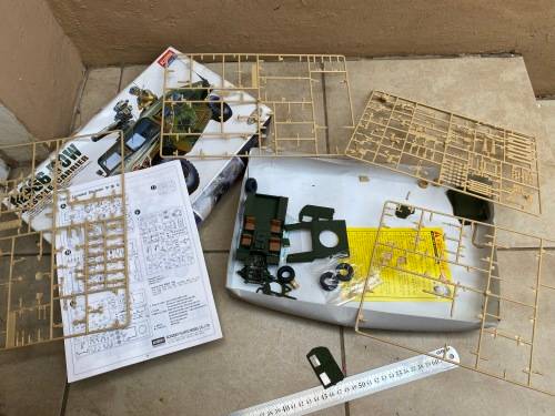 Mass Tow Missile Carrier - parts for model - cheap