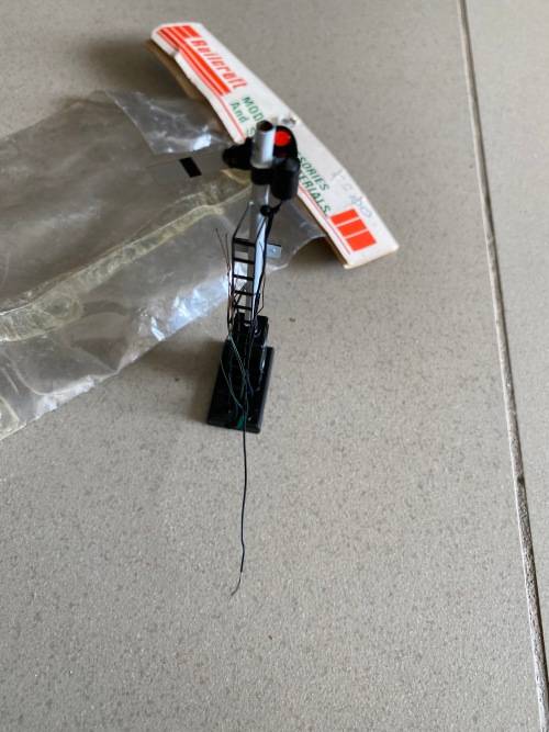 Vintage train accessory signal