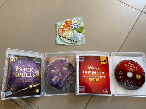 PS3 Bundle - Band Hero, Infinity and Book of Spells - nice