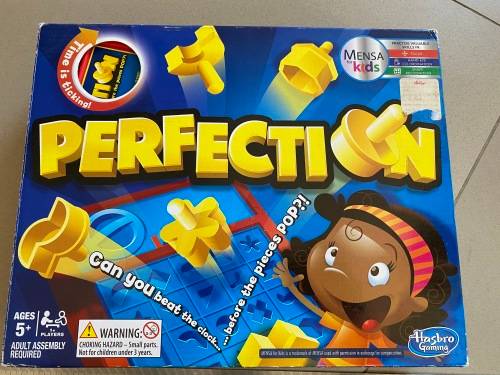 Perfection nice game - see pics