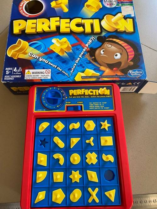 Perfection nice game - see pics