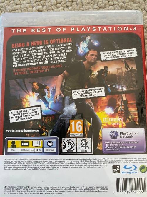 PS3 Infamous 2