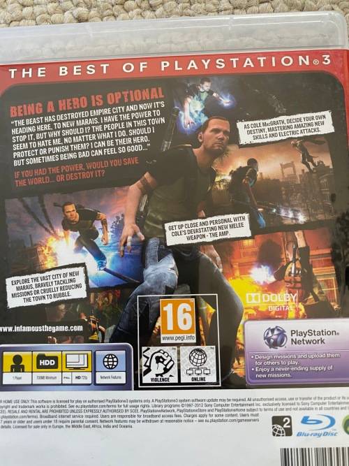 PS3 Infamous 2
