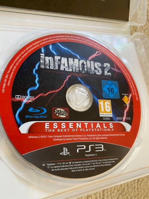 PS3 Infamous 2