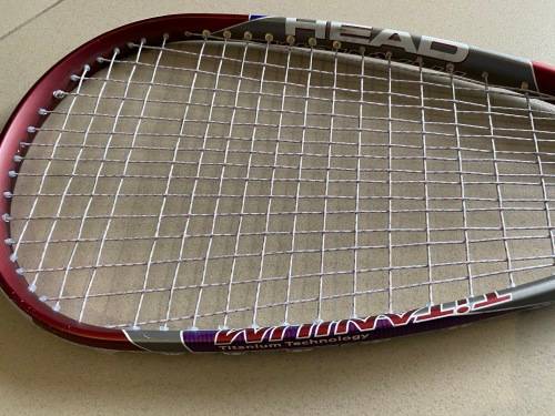 Lovely Head Titanium Squash Racquet