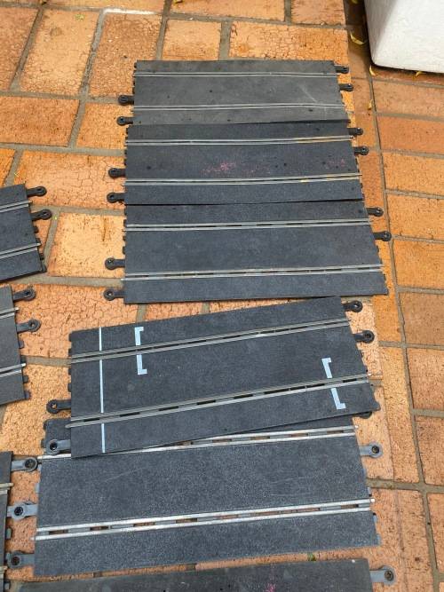 Nice set of scalextric tracks - cheap - see pics