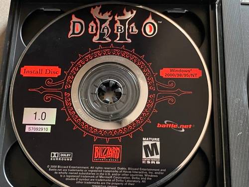 Diablo game - retro