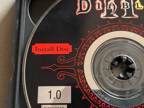 Diablo game - retro
