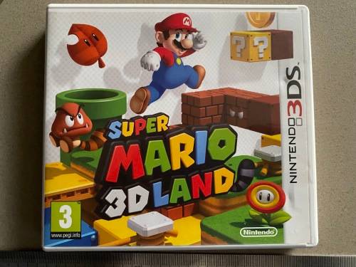 Nintendo 3DS - Super Mario 3D Land - perfect condition