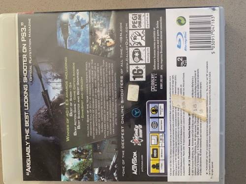 Call of Duty Modern Warfare PS3