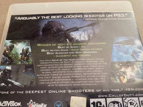 Call of Duty Modern Warfare PS3