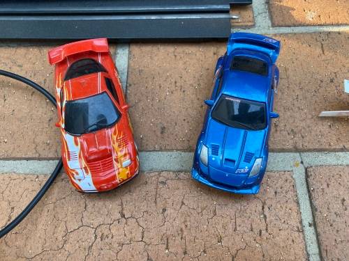 Nice Carrera scalextric set - cheap