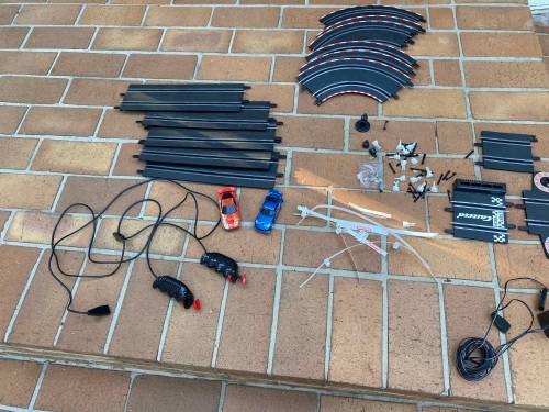 Nice Carrera scalextric set - cheap