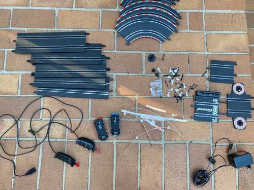 Nice Carrera scalextric set - cheap