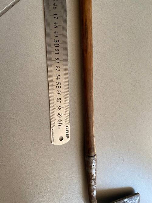 Vintage Hickory pure wood golf club - rare
