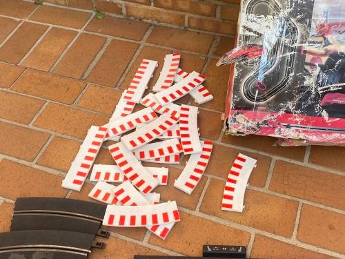 Large set of Ninco scalextric tracks