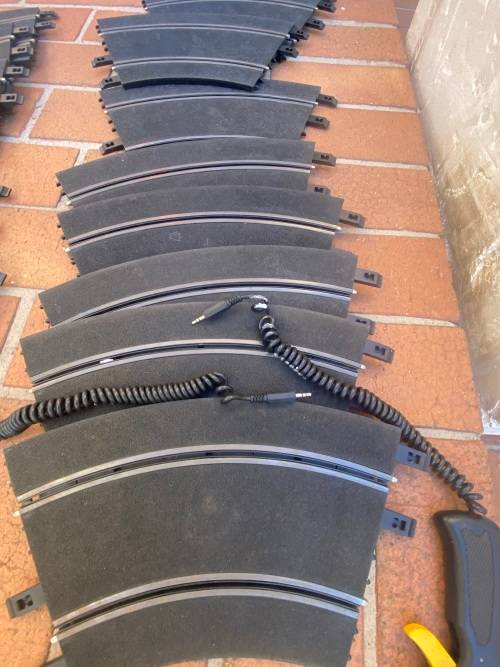 Large set of Ninco scalextric tracks