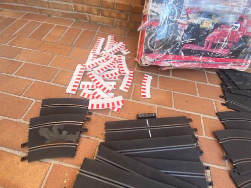 Large set of Ninco scalextric tracks