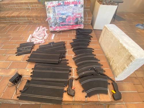 Large set of Ninco scalextric tracks