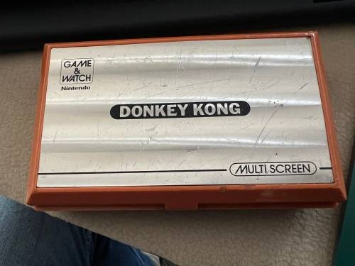 Donkey Kong Game and Watch 1980s collectable game