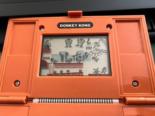 Donkey Kong Game and Watch 1980s collectable game