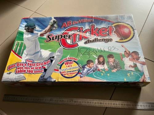Brand new AB De Villiers cricket play game - lovely