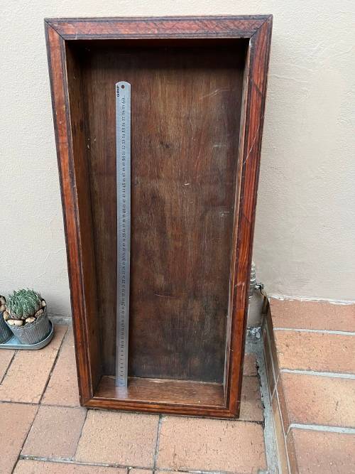 Large Frame solid wood box for storage or framing