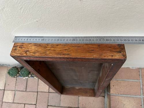Large Frame solid wood box for storage or framing