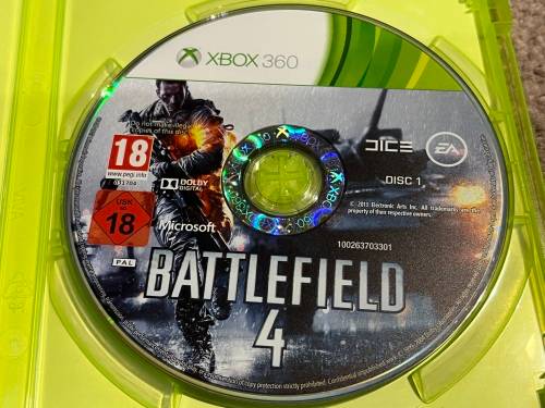 Battlefield 4 Xbox 360 game