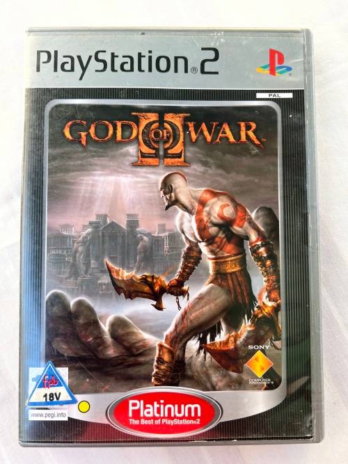 PS2 God of War 2 Platinum