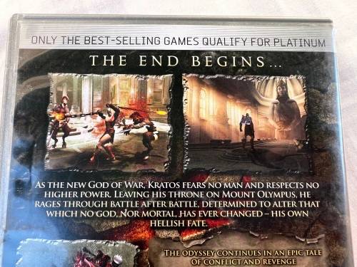 PS2 God of War 2 Platinum