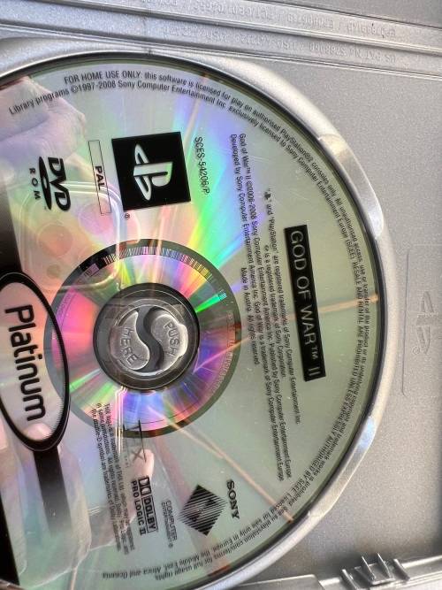 PS2 God of War 2 Platinum