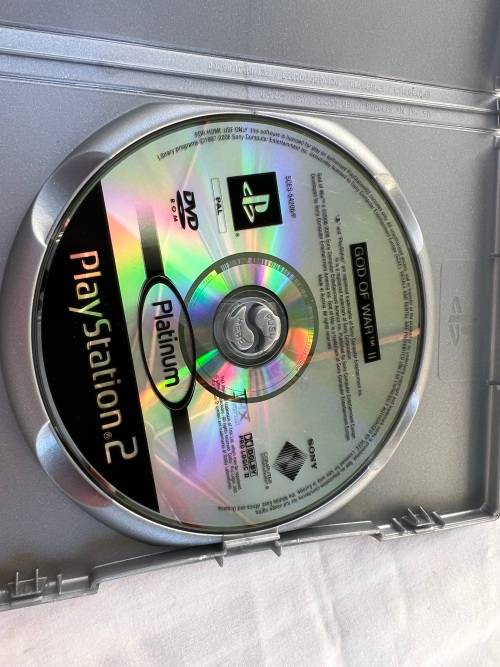 PS2 God of War 2 Platinum