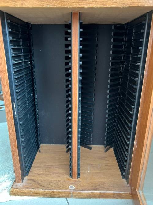 Lovely Boxed cabinet for CDs - cheap