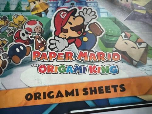 Nintendo Switch Mario Origami