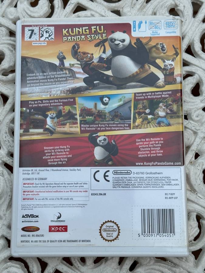 Wii Kung Fu Panda
