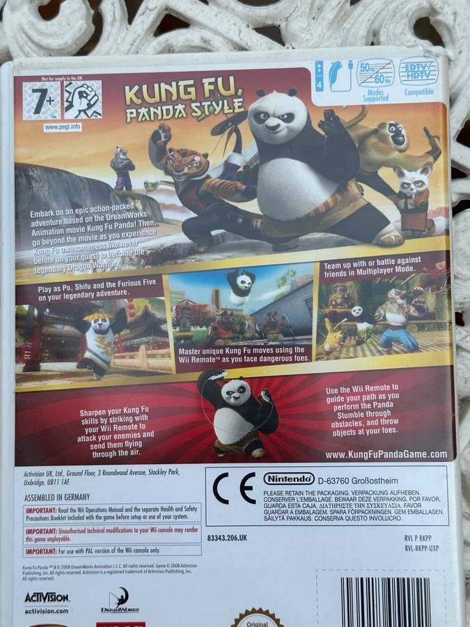 Wii Kung Fu Panda