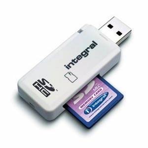 Integral Ultima Pro 16Gb SDHC card (Class 6) + USB reader - Cameras