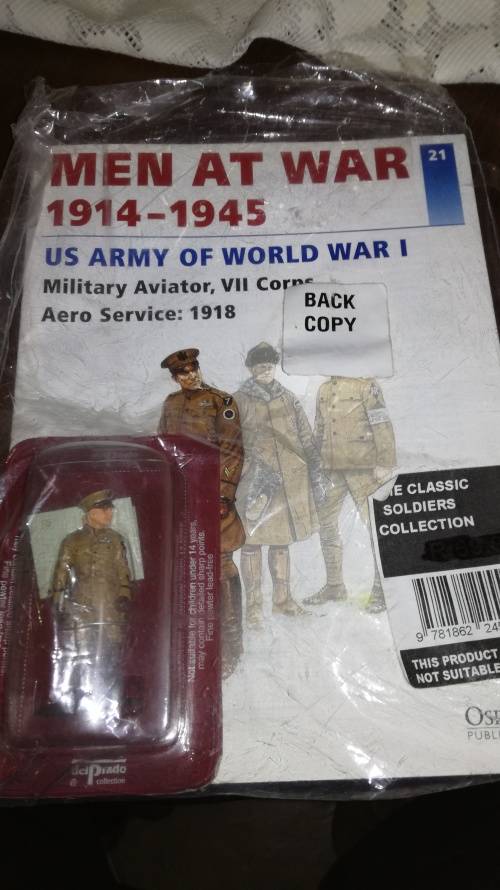 Delprado Men At War #21 US Army of World War One Military Aviator