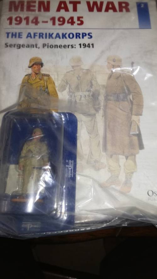 Delprado Men At War #2 Die Afrikakorps Sergeant Pioneers 1941