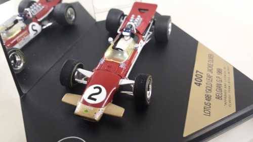 F1 Formula 1 Brand New Quartzo F1 code:4007 Lotus 49B Gold Leaf Jackie Oliver Belgian GP 1968