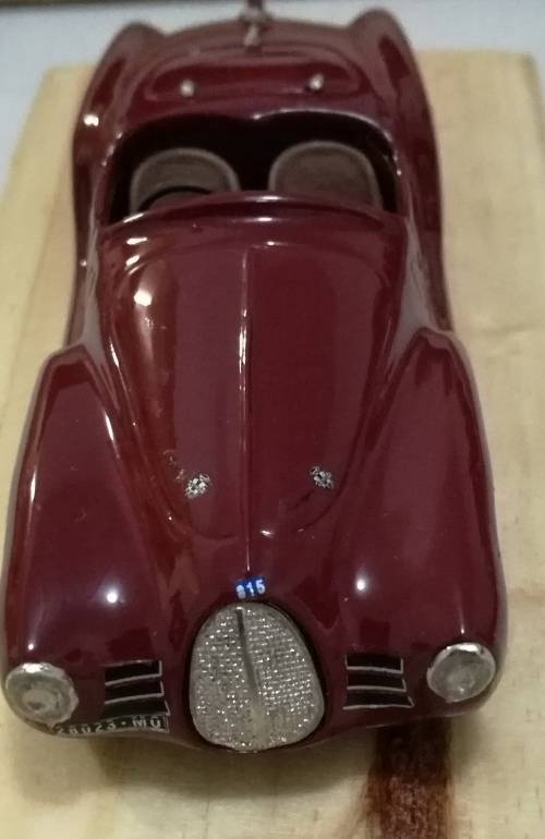 BRUMM RACING FERRARI 815 CLASSIC FIRST GP WINNER ROMA 1947 CODE:182-UPD DRIVER FRANCO CORTESE (PRIMA