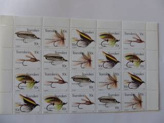 Transkei - 1981 Mint Fishingflies (20 x 10c)