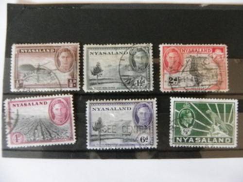 Nyasaland Used stamps