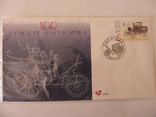 RSA 6.48 (1997) 100 Years of Motoring in SA FDC