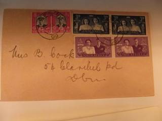 Union (1947) Royal Visit FDC