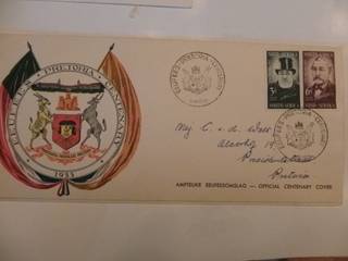 Union (1955) Centenary of Pretoria Illustrated FDC