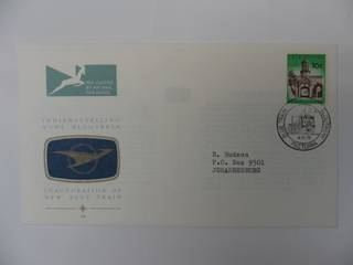 RSA 1.22 (1972) - Blue Train FDC